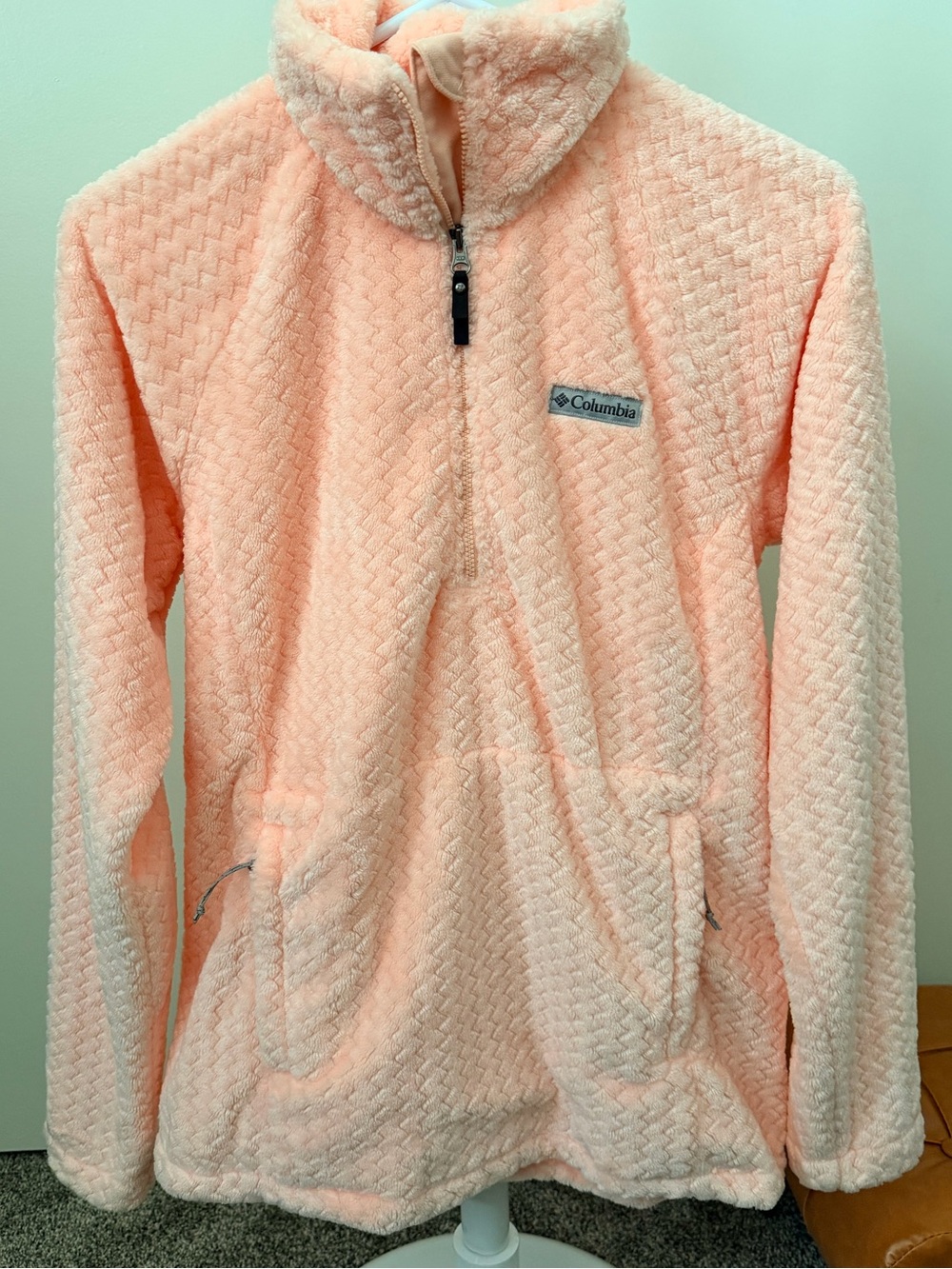 Columbia Light Pink Textured Jacket